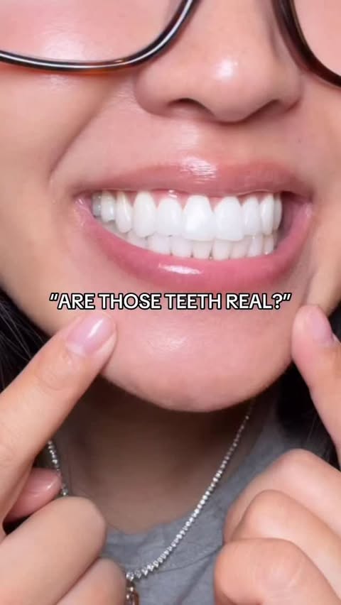 Instagram post by @tiffkimmm for Soocas Oral Care Management. Caption reads: The routine that keeps getting me veneer....