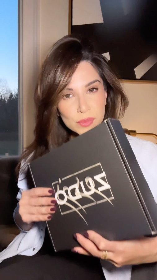 Instagram post by @abihajkhan for ZUDO. Caption reads: #AD - Blackout sale 2023 🫶 ZUDO is donating 25%....