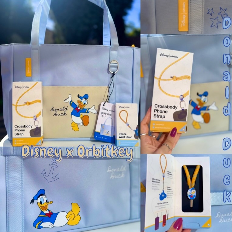 Instagram post by @ohana_discoveries for Orbitkey. Caption reads: [...] Gifted How amazing is this Donald Duck....