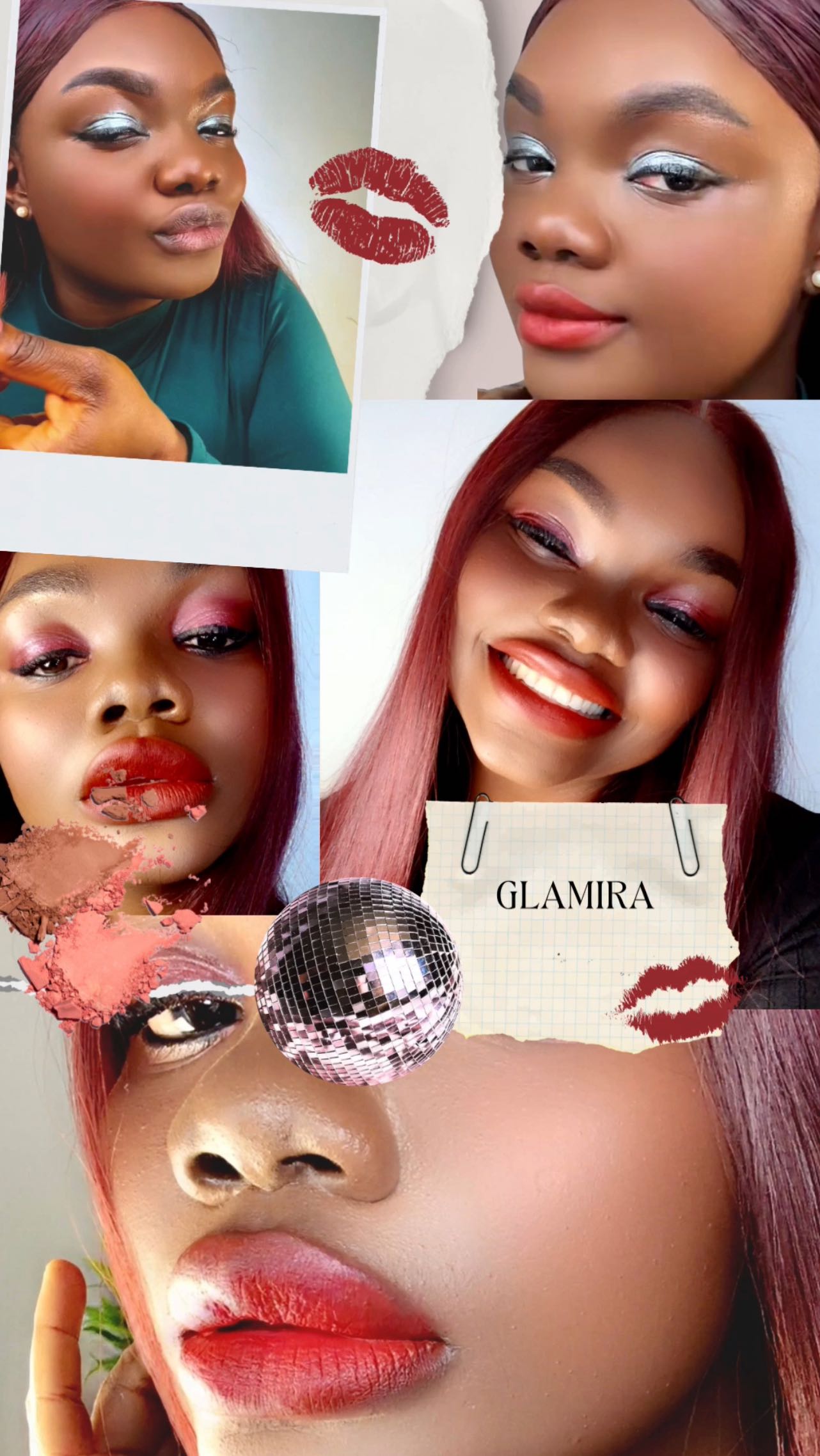 Instagram post by @omolara_bams for GLAMIRA. Caption reads: Morning Sparkle ✨|| #AD
.
.
#GRWM #Glamira....