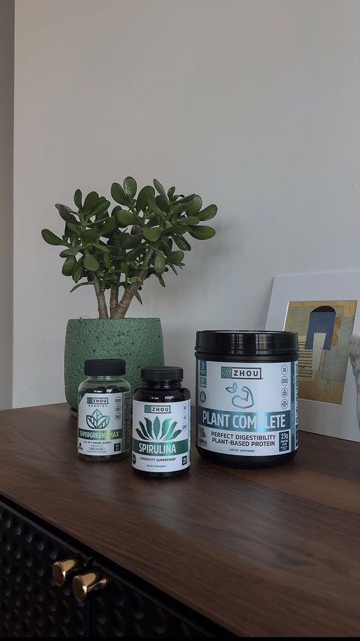 Instagram post by @nukanini for Zhou Nutrition. Caption reads: #ad #sponsored

2025 is the year of YOU, and....