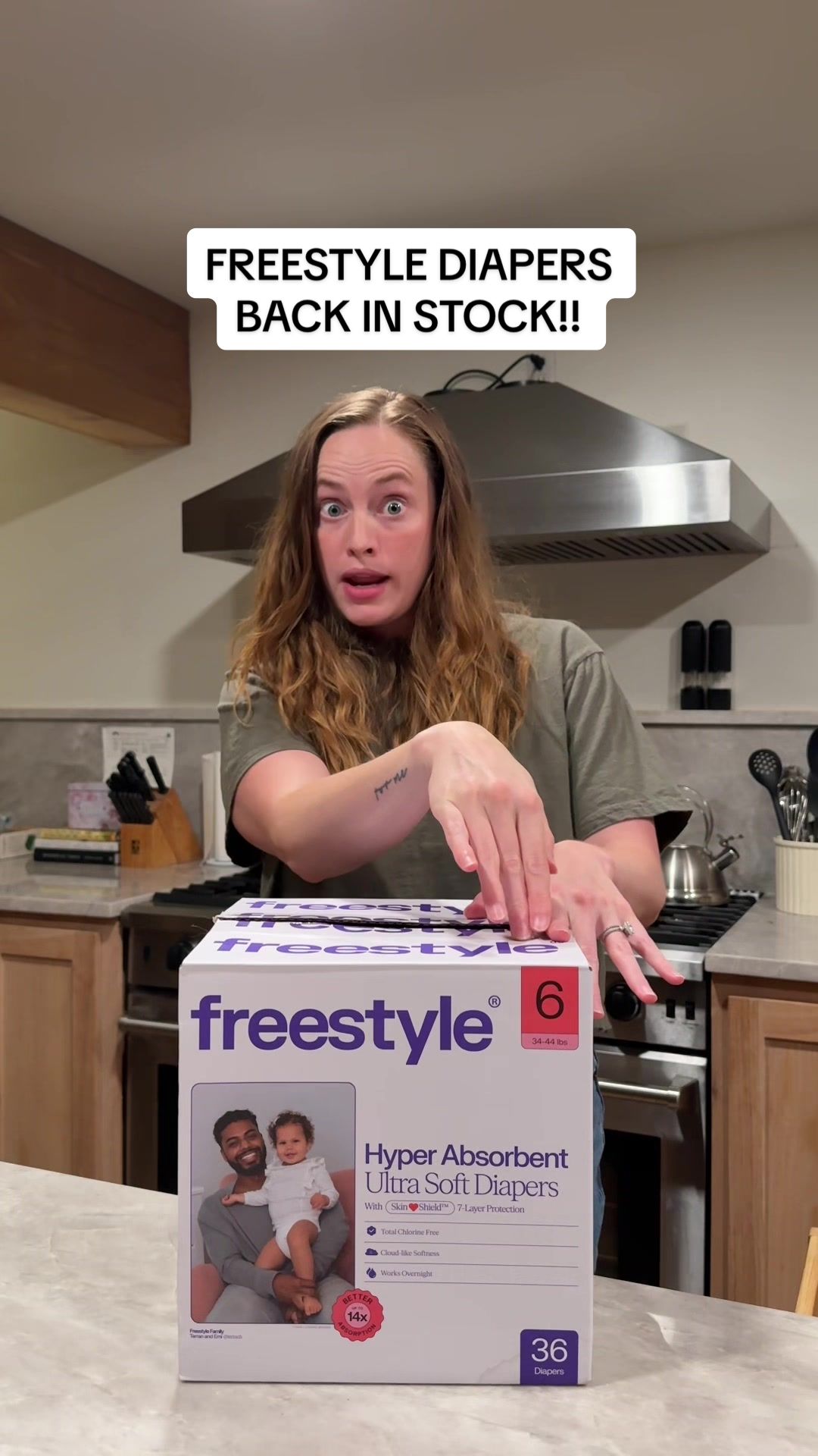 TikTok post by @cathrinmanningg for Freestyle. Caption reads: [...] runnnnn before they sell out again!....