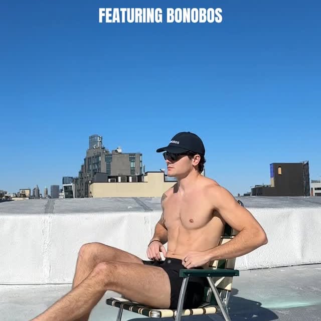 Instagram post by @treedfl for Bonobos. Caption reads: You don’t need to get on a plane to escape the....