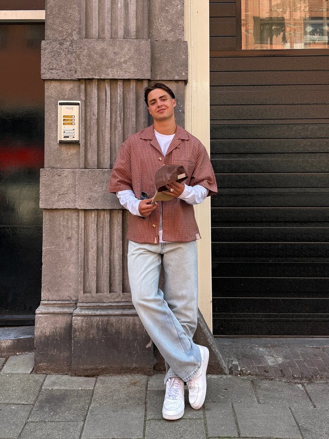 Instagram post by @berendjan_ for Scotch & Soda. Caption reads: It doesn’t get more Amsterdam than....