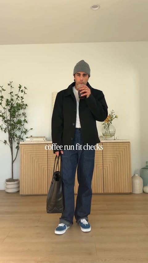 Instagram post by @michaeltjacob for ThreadBeast. Caption reads: @threadbeast My coffee order never changes, my....