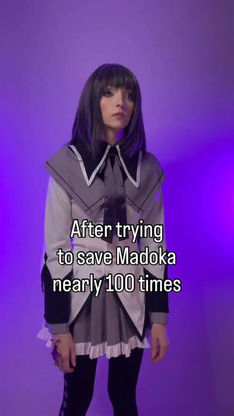 Instagram post by @kenzie_cosplays for dokidokicosplay. Caption reads: [...] only this month! 🩶 Cosplay:....