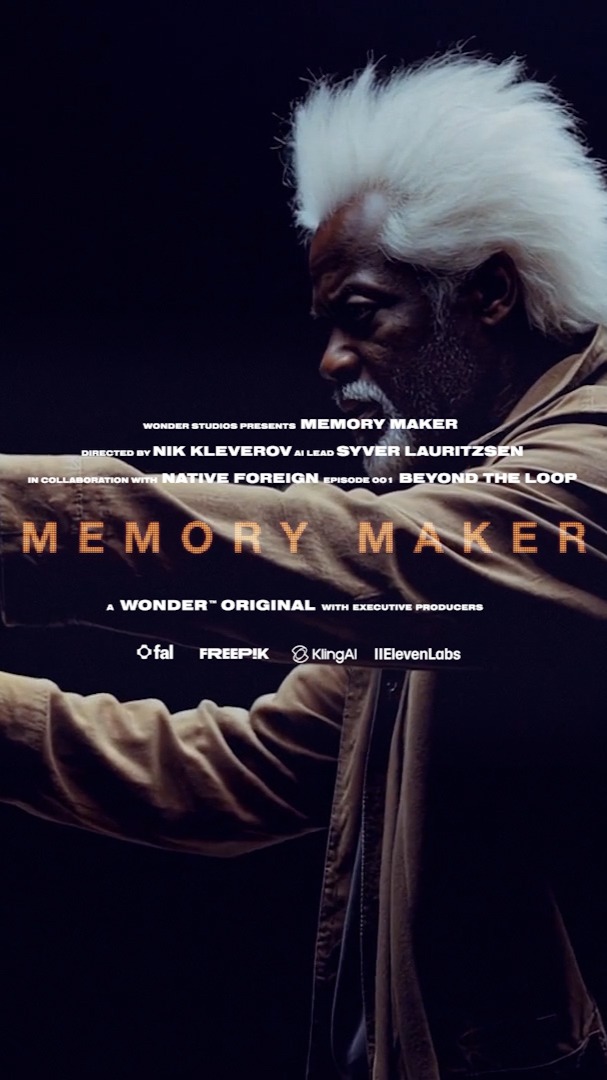 Instagram post by @klingai_official for ElevenLabs. Caption reads: [...] our incredible executive producers:....