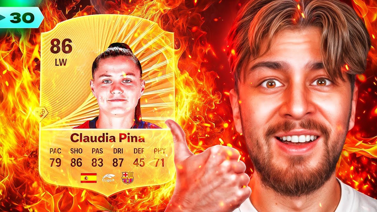 YouTube post by @Alviniasty for Media Expert. Caption reads: HOW IS THIS POSSIBLE?! 😭 FC26: ULTIMATE TEAM....