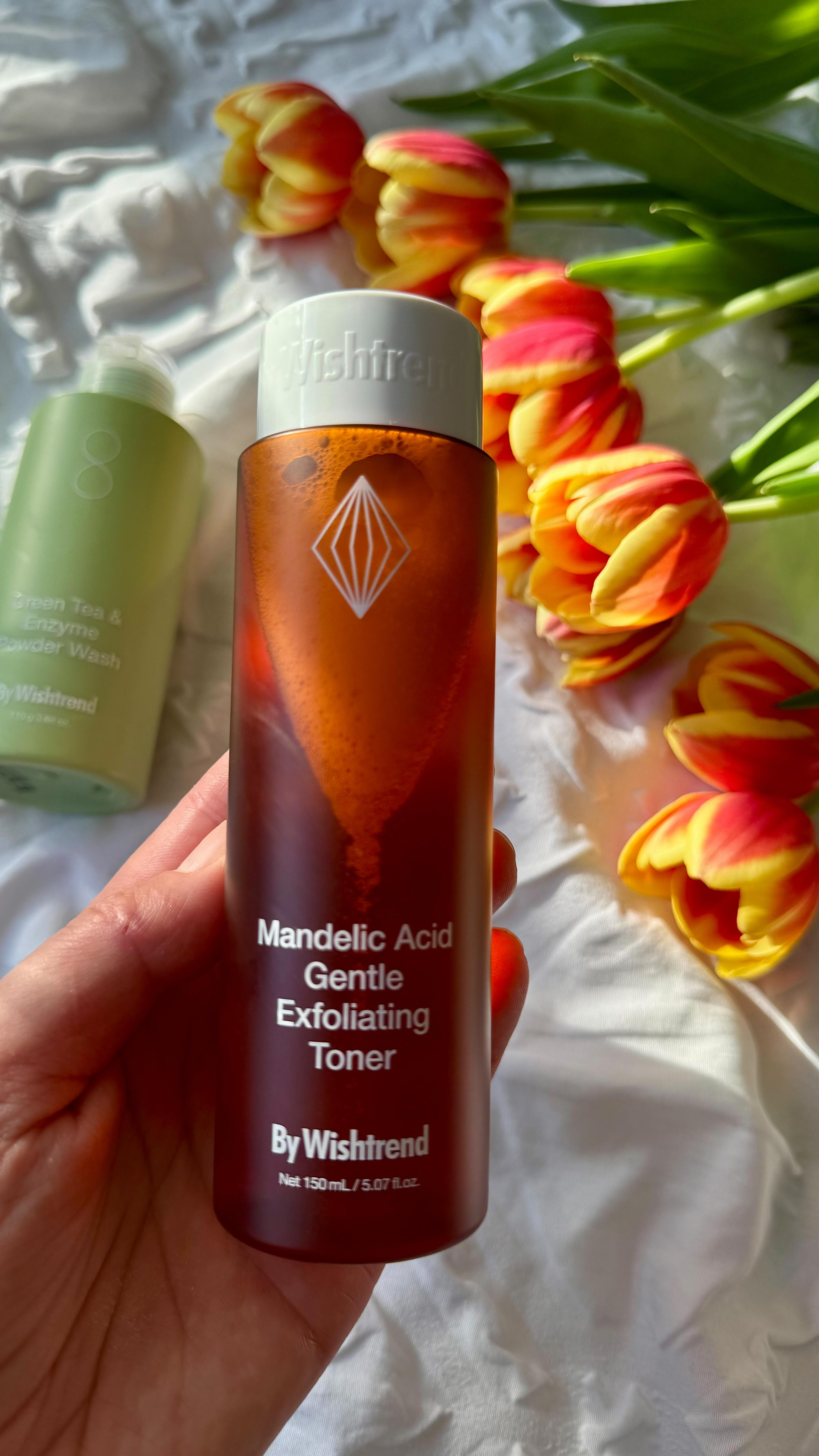 Instagram post by @hanna__izza for ByWishtrend. Caption reads: [...] for brighter and smoother skin.🍵....