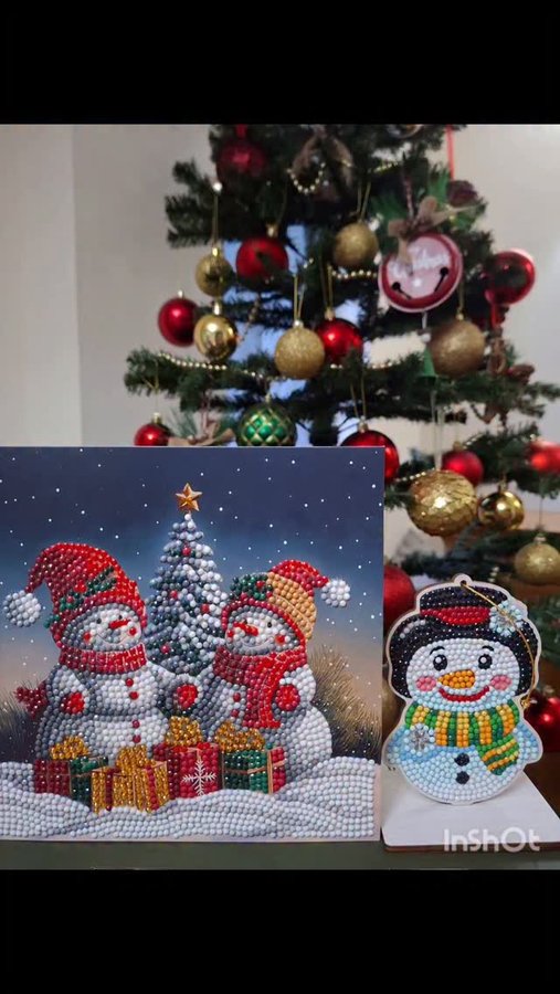 Instagram post by @laus2007 for Craft Buddy. Caption reads: [...] Christmas card and decoration with....