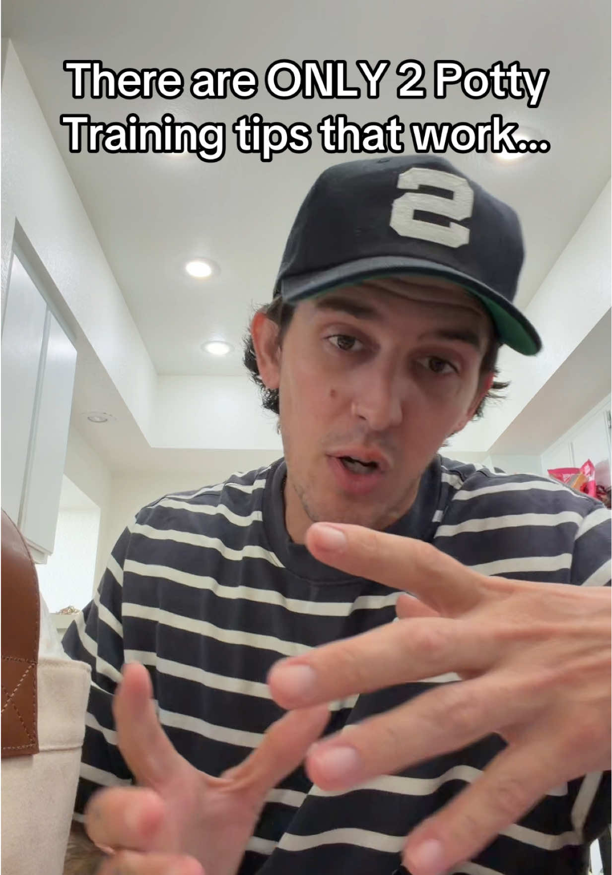 TikTok post by @dad.findz for Jool Baby. Caption reads: [...] keys to potty training #pottytraining....