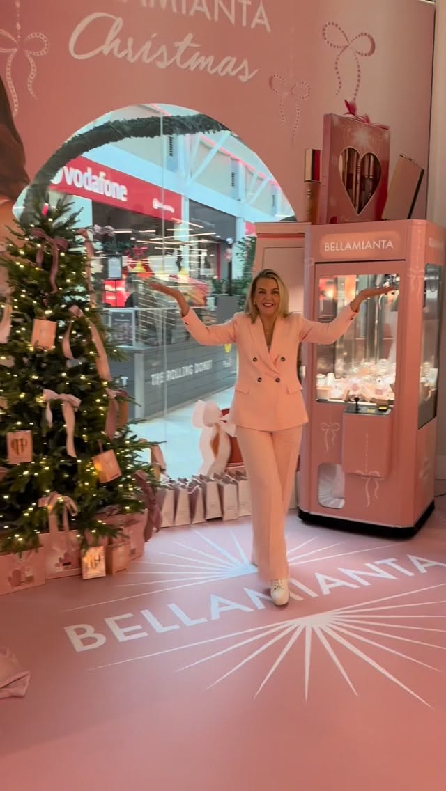 Instagram post by @lindastinson for Bellamianta. Caption reads: We are having an AMAZING few days showcasing all....