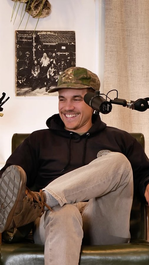 Instagram post by @thegodscountrypodcast for Tecovas. Caption reads: [...] of #godscountry presented by @tecovas .....