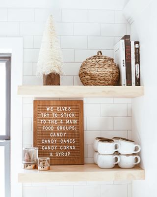 Instagram post by @livingawilderlife for targetdoesitagain. Caption reads: Serial shelf re-arranger 🤷🏼‍♀️ It’s a....