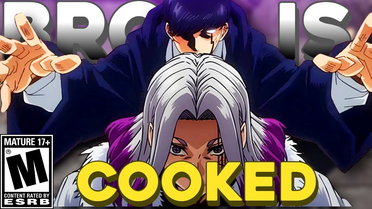 YouTube post by @Jptalktoomuch for DistroKid. Caption reads: MASHLE IS UNHINGED.