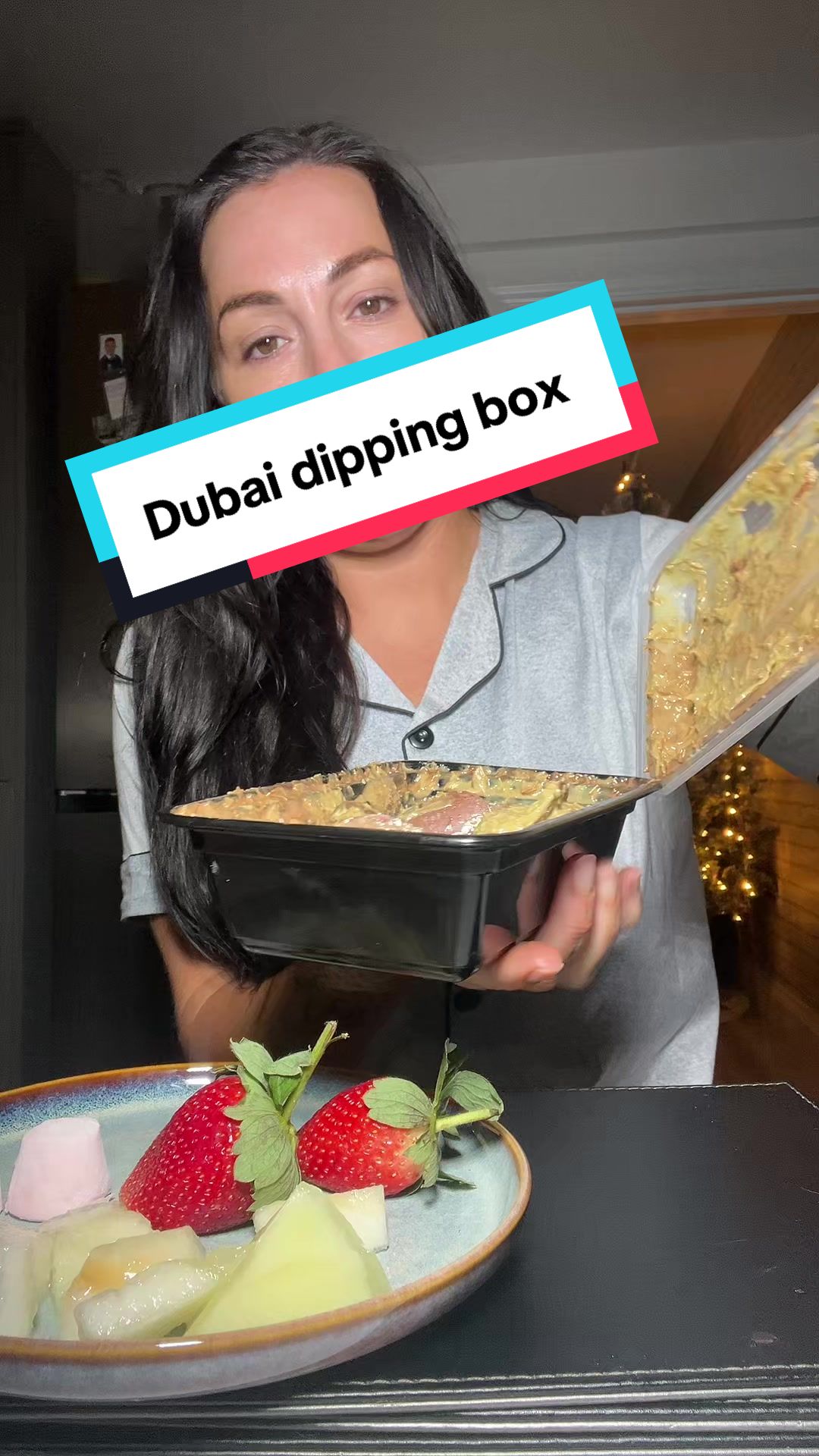 TikTok post by @janinekxxxx for ChamoyGuysUK. Caption reads: Ohhh my goodness 😋 @ChamoyGuysUK #eat #eatwithme....