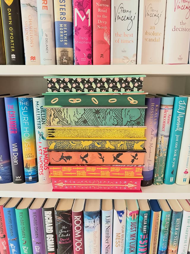Instagram post by @helenlovesbooks for Pan Macmillan. Caption reads: [...] 🧙👻 (The top one was gifted by....