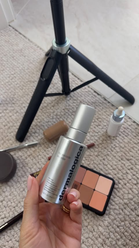 Instagram post by an influencer for Dermalogica Australia. Caption reads: daily rituals + habits include sleep tracking,....