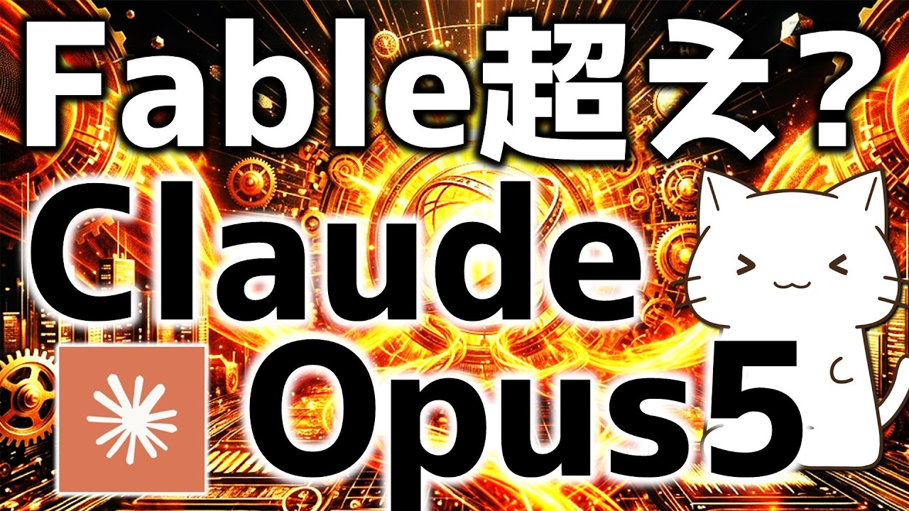 YouTube post by @aivtuber2866 for soundeffect-lab.info. Caption reads: The Latest from Claude! The New Opus 5 Model Is....
