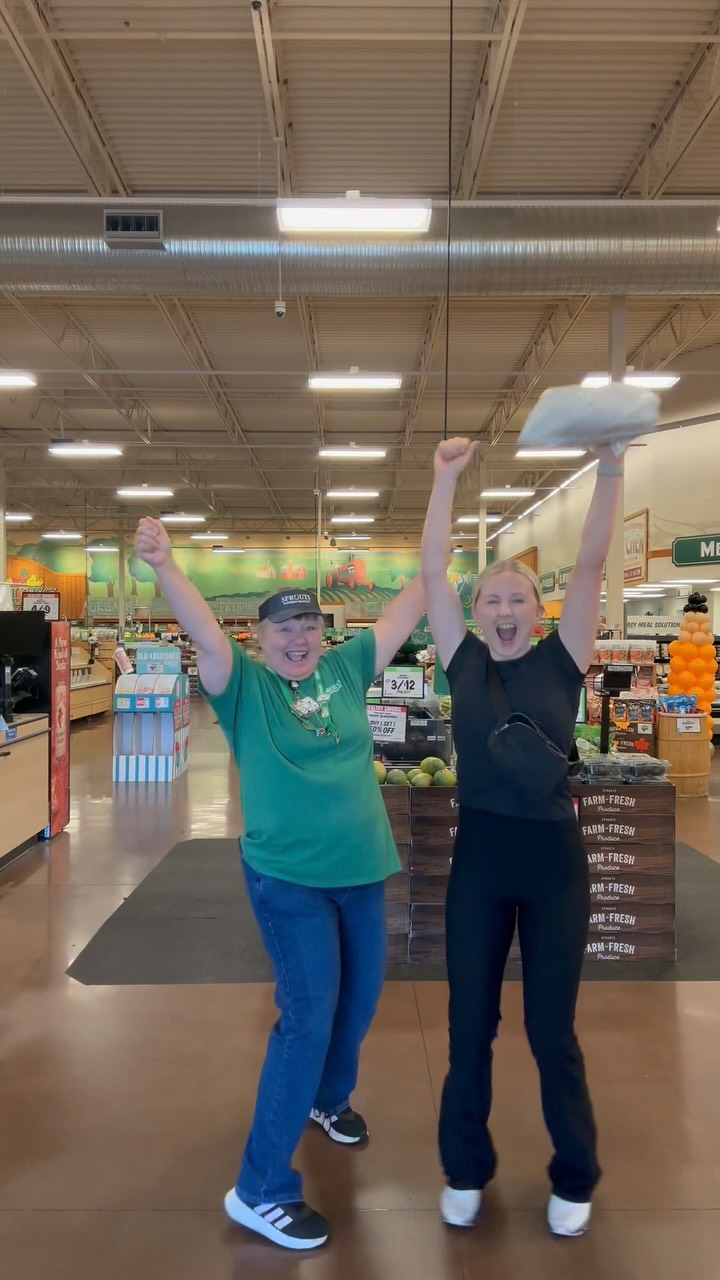 Instagram post by @paytonn_fisher for Hero Bread. Caption reads: My grocery trip Tuesday to find @hero bread at....