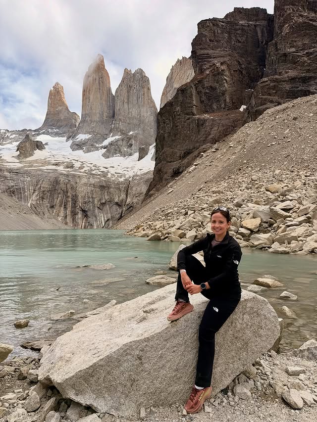 Instagram post by @chiara__greselin for Amazfit. Caption reads: [...] carefully for months. 

I loved that my....