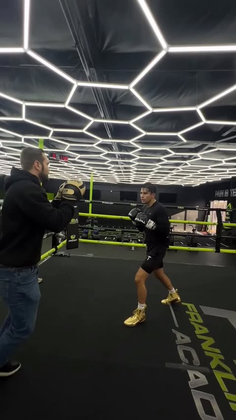 Instagram post by @albertochoa05 for OnlyFans. Caption reads: 2 weeks away till show time! 🥊 @onlyfans #boxing....