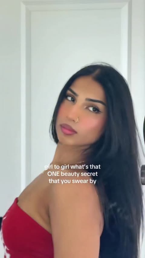 Instagram post by @milan.mathew for Origins. Caption reads: [...] so we can all glow up together 💅🏽 mine is....