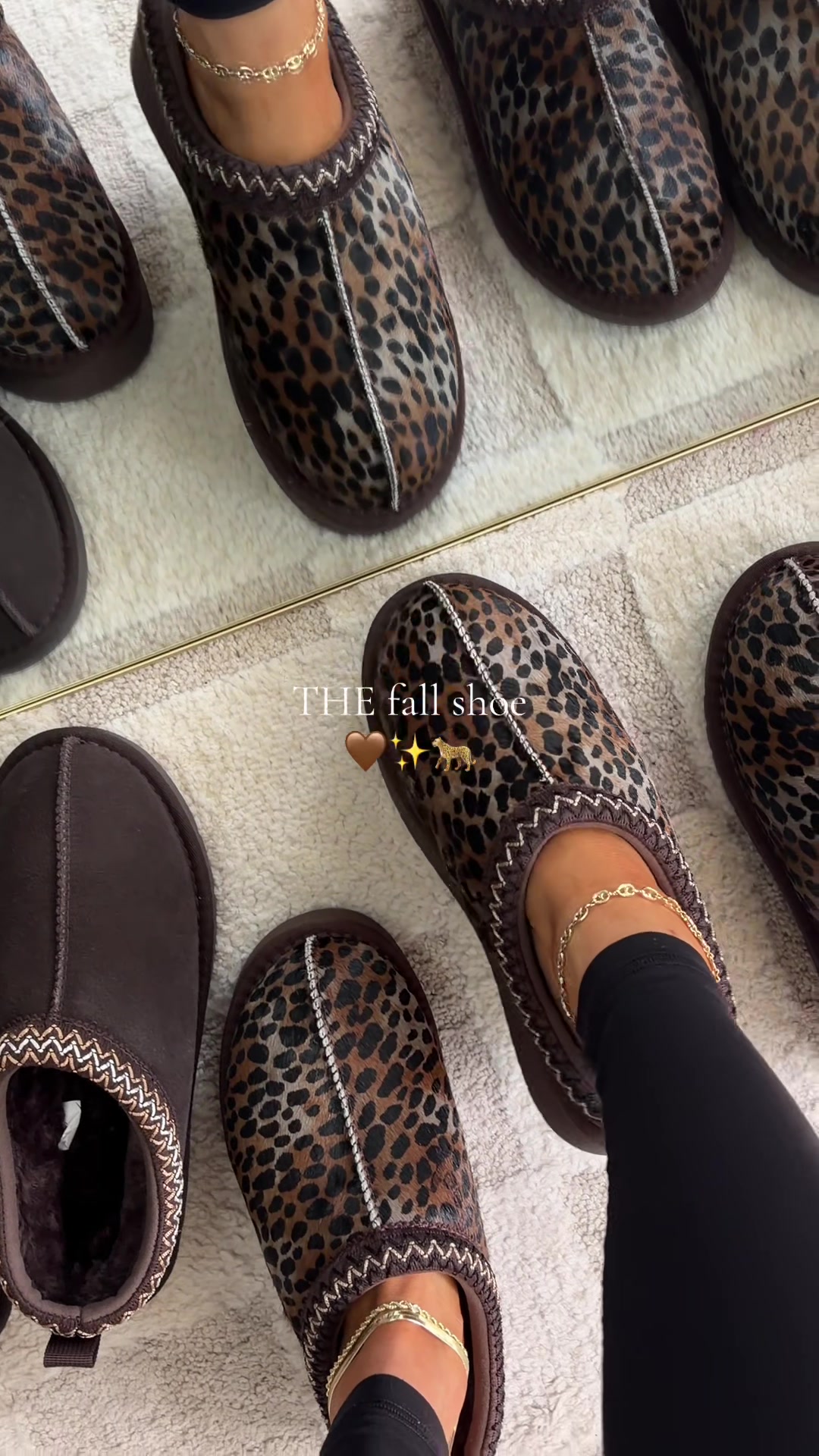 TikTok post by @sophmademebuyit for Evellyhootd. Caption reads: [...] 🐆 This leopard is going to go quick!....