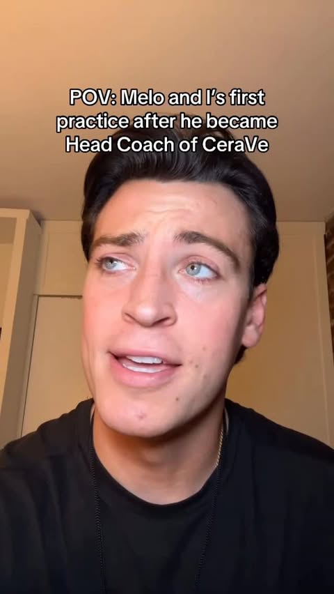 Instagram post by @nick.knows.ball for CeraVe. Caption reads: [...] scalp? Hit the baseline buddy and use....