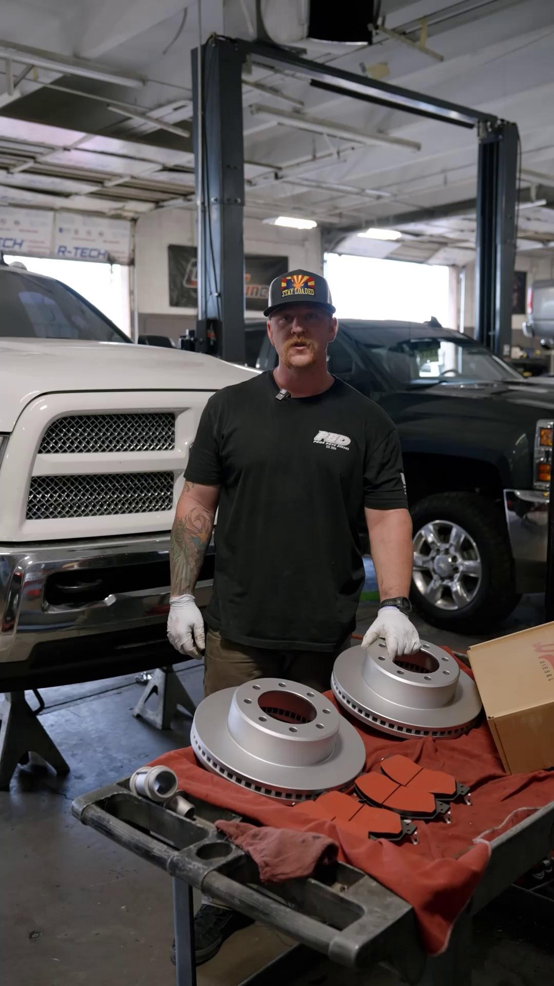 Instagram post by @poorboysdiesel1 for Doc's Diesel. Caption reads: Brakes aren’t the place to cut corners. 🛑
We’re....