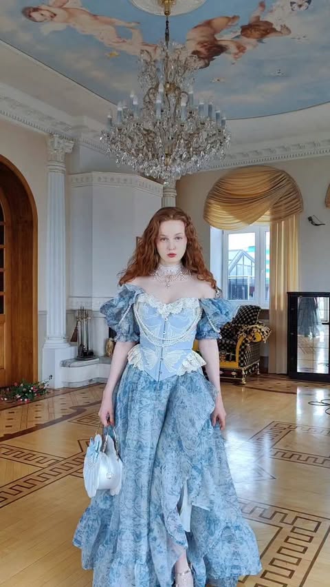 Instagram post by @lazy_katyusha for LaceMade. Caption reads: Mermaid princess ✨ Corset @lacemadeofficial....