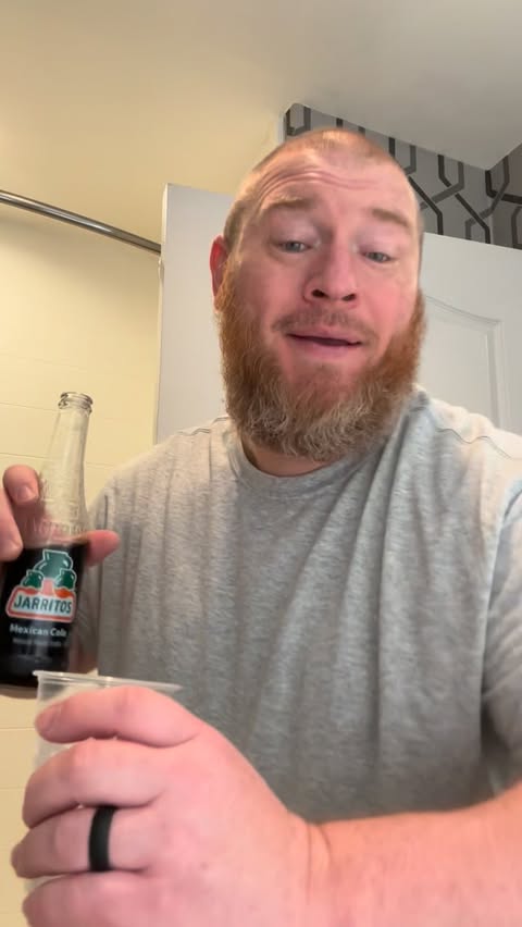 Instagram post by @kerrymann81 for Jarritos. Caption reads: [...] favorites. #fyp #food #love #sponsored....