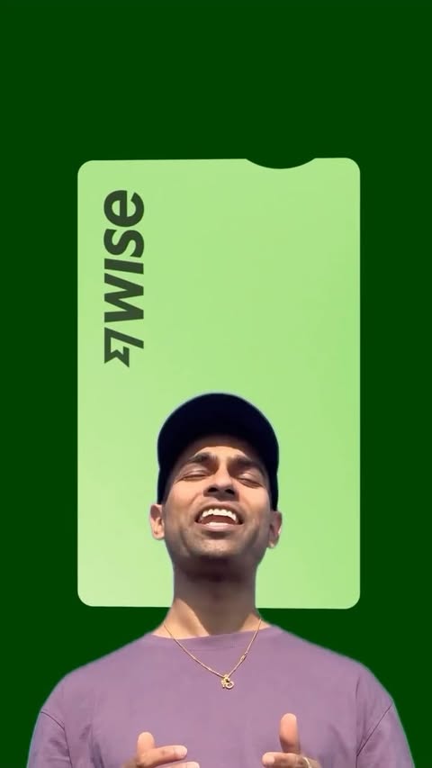 Instagram post by @footloosedev for Wise. Caption reads: [...] paying matters.
That’s why I carry the Wise....