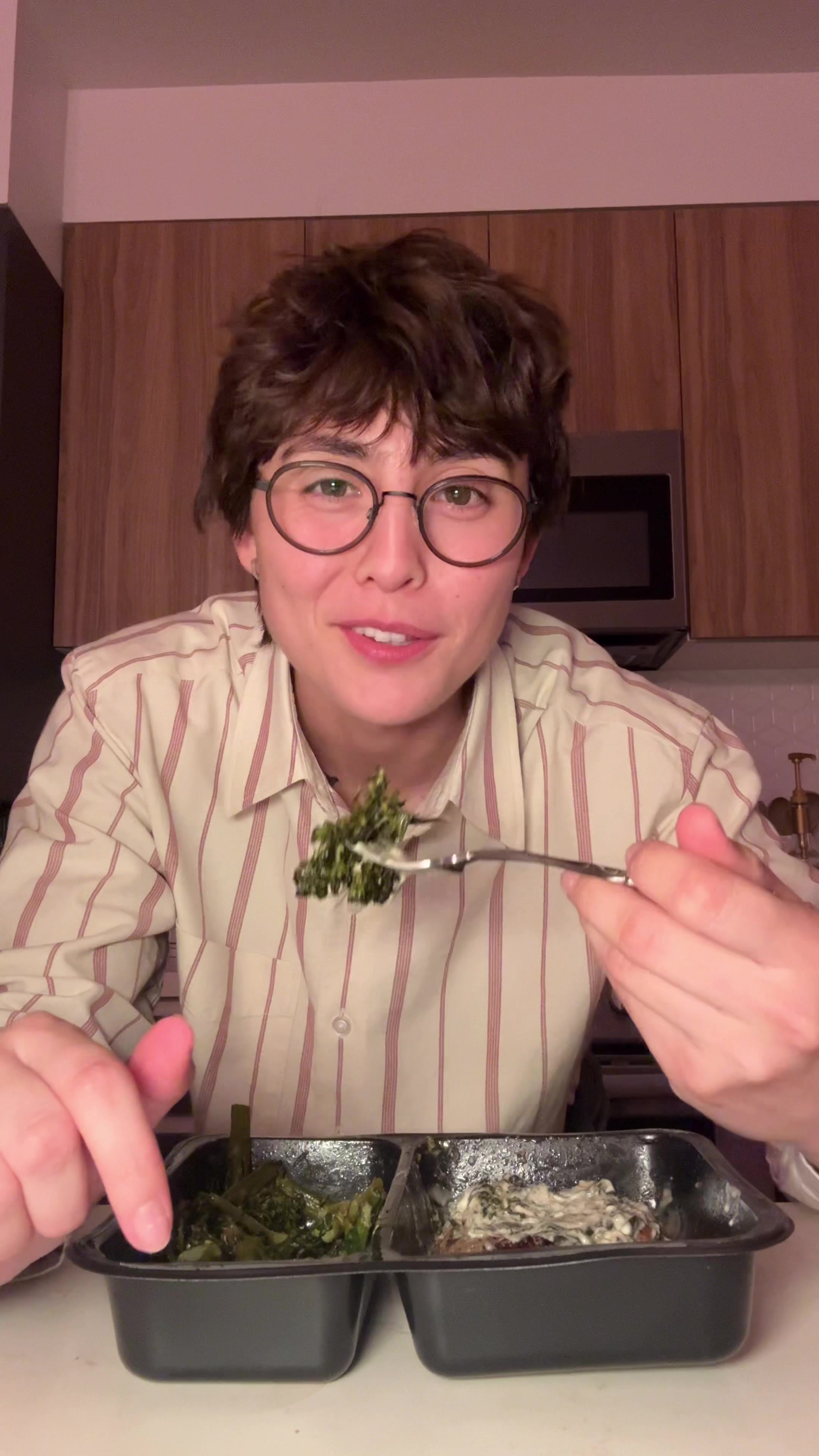 TikTok post by @westbrouck for Factor_. Caption reads: [...] dealing with piles of dishes thanks to....