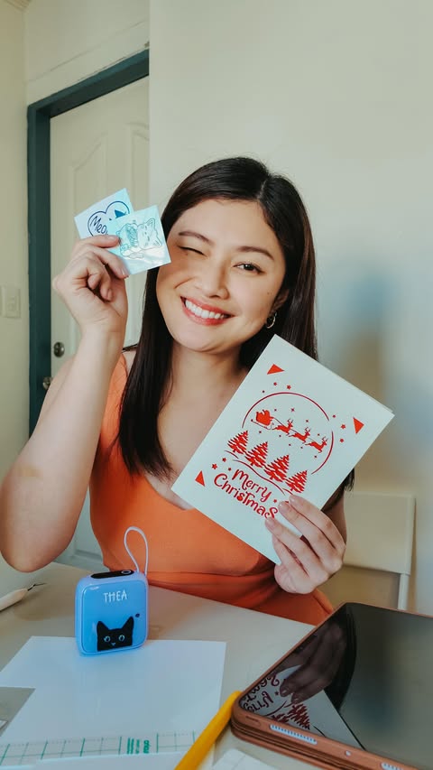 Instagram post by @theatolentino for Cricut. Caption reads: Having fun with my @cricut_ph Joy Xtra!! 🥹✨
I....