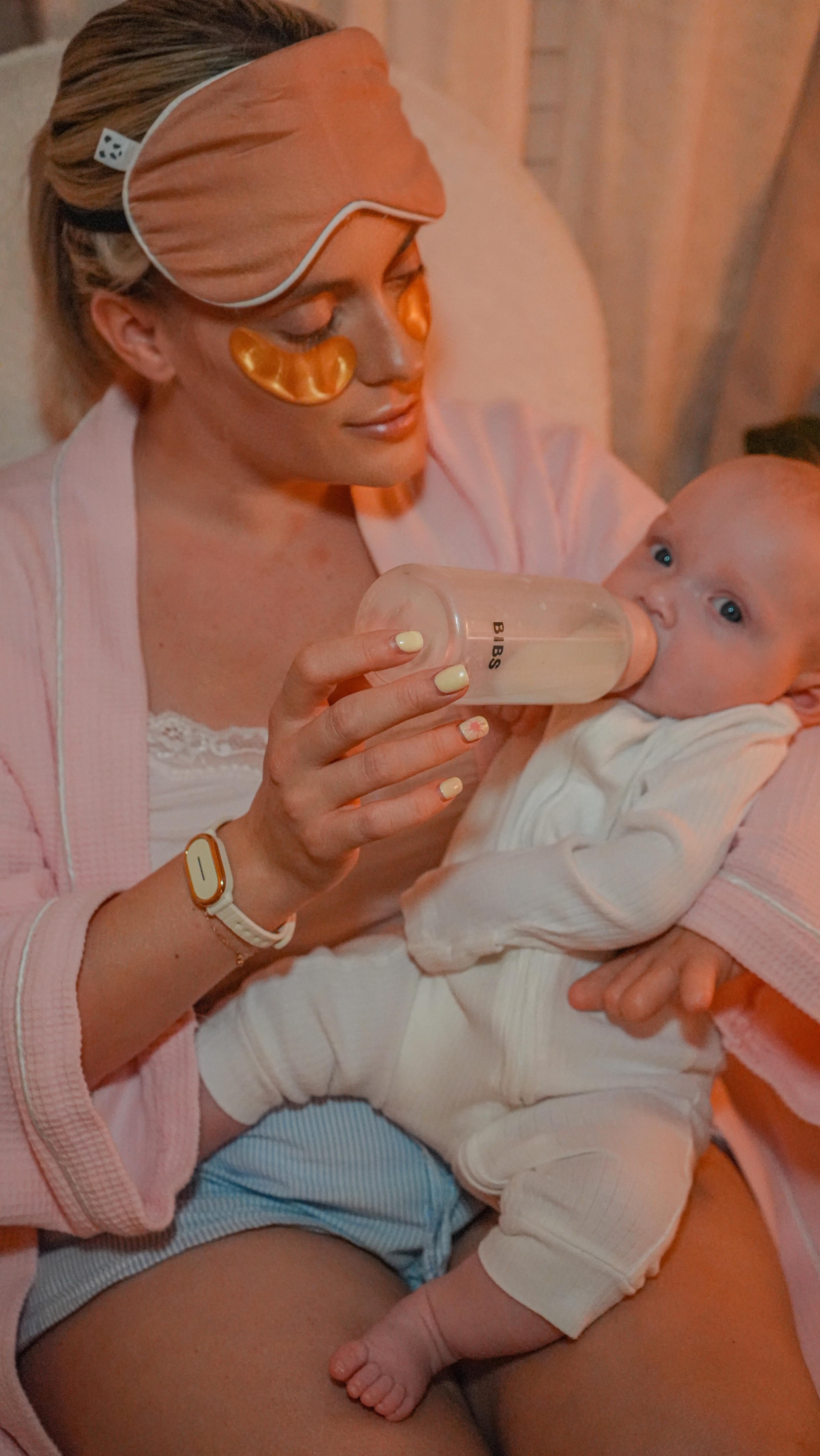 Instagram post by @whitneybaconevans for Bond Touch. Caption reads: [...] night to feeling connected, thanks to....