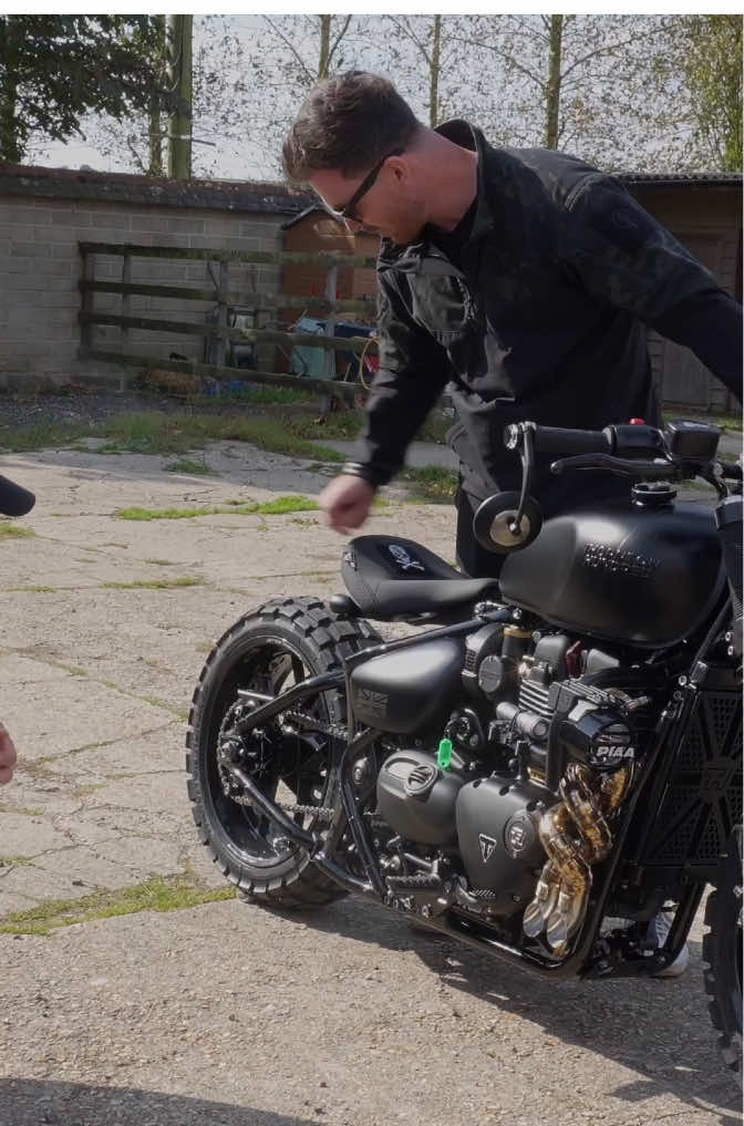 TikTok post by @thorntonhundred for Thrudark. Caption reads: When ThruDark came calling, we had 3 days to pull....