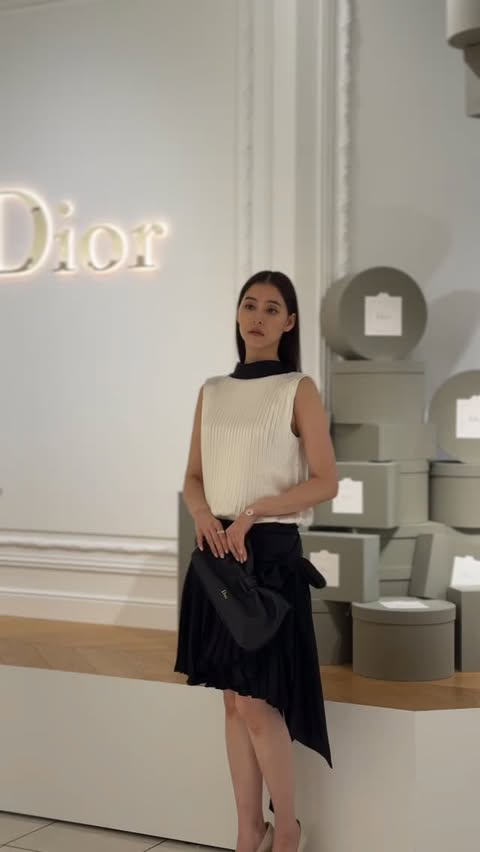 Instagram post by @yuuuuukko_ for Dior. Caption reads: @Dior #DiorSummer26 #SupportedbyDior.