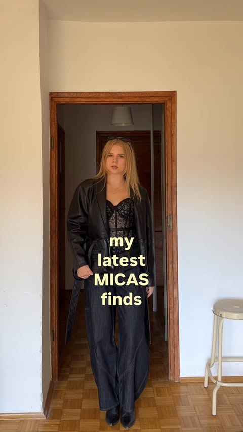 Instagram post by @kamila_mza for Micas. Caption reads: latest autumn finds from MICAS 💅 #micas #micasgal....