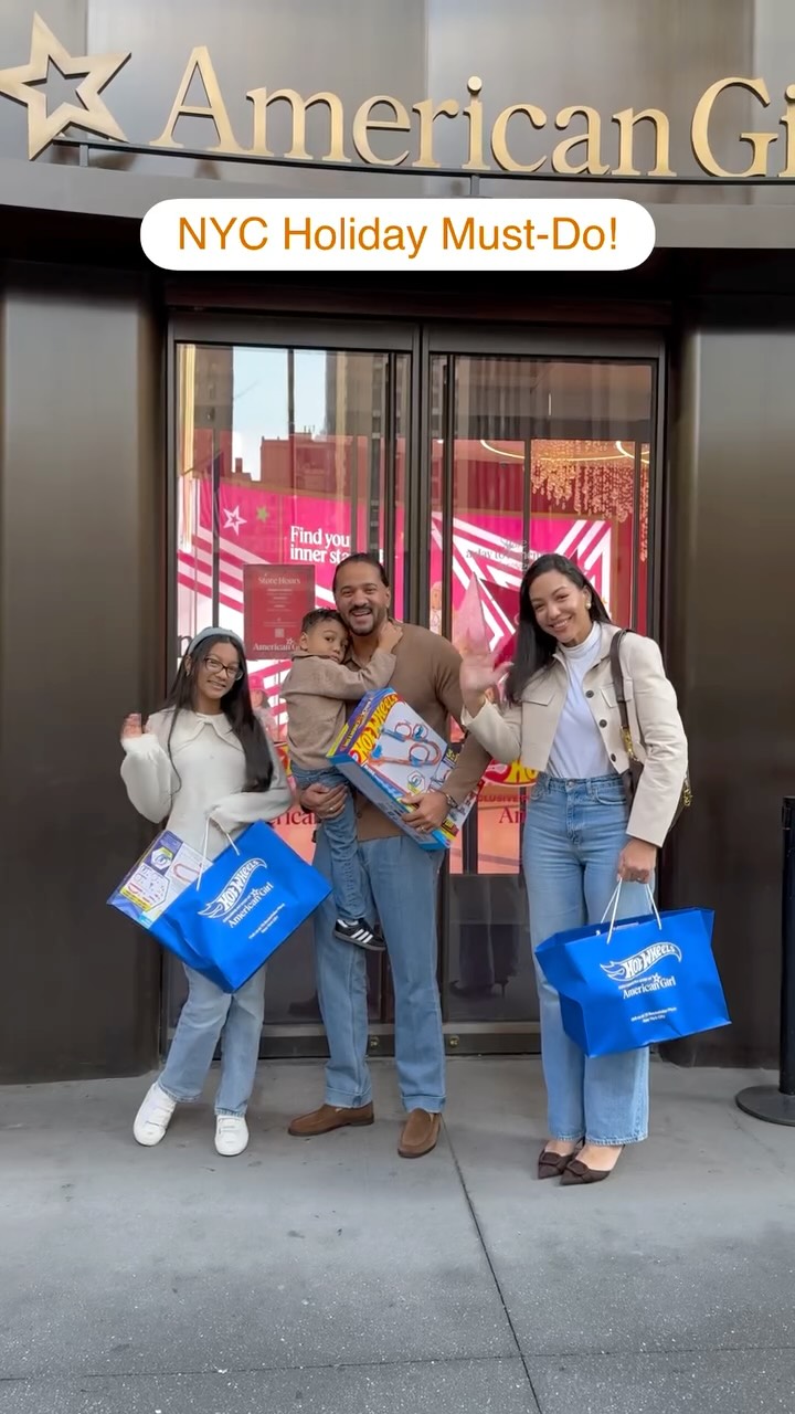 Instagram post by @glamdapper for Hot Wheels. Caption reads: We just discovered the coolest family experience....