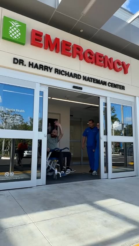 Instagram post by @mr.red for Baptist Health. Caption reads: [...] by my favorite health care folks at....