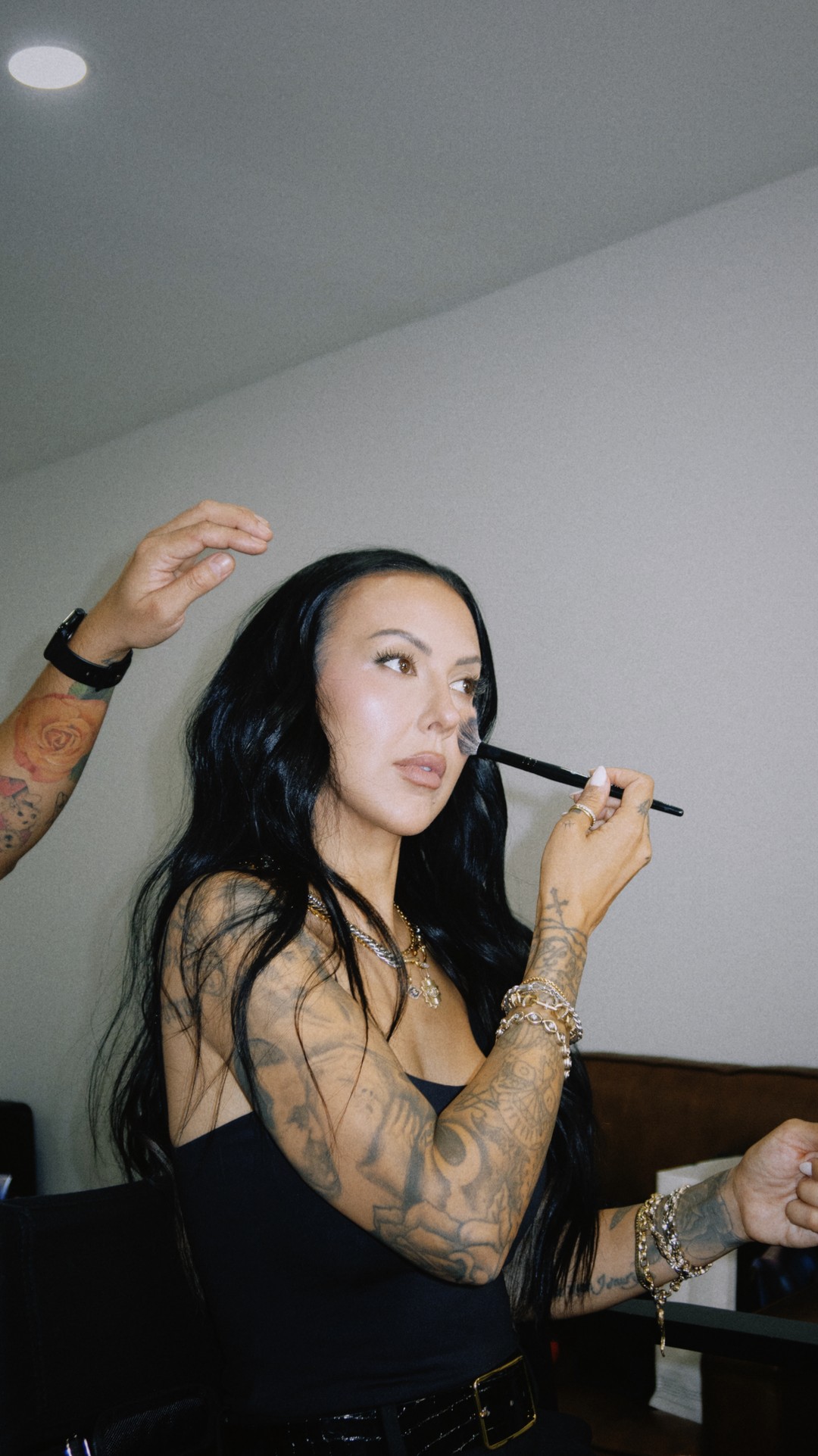 Instagram post by @makeupbynikkilarose for BK Beauty. Caption reads: PART 4: didn't you hear?! celebrity makeup artists....