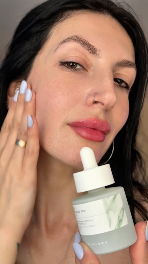 Instagram post by @tatukebii for Bazzaal. Caption reads: [...] in my daily skincare. @skin1004official....