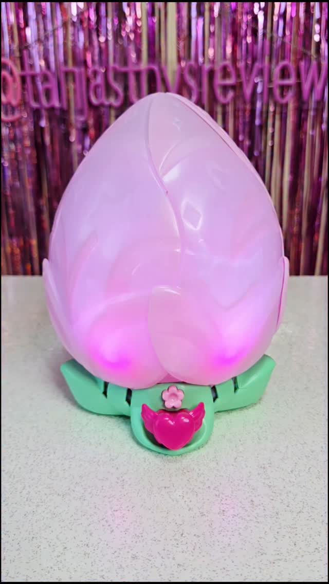 Instagram post by @tanjastoysreview for Spin Master. Caption reads: [AD] 🪷Re-Hatching Hatchimals Bloomables the....
