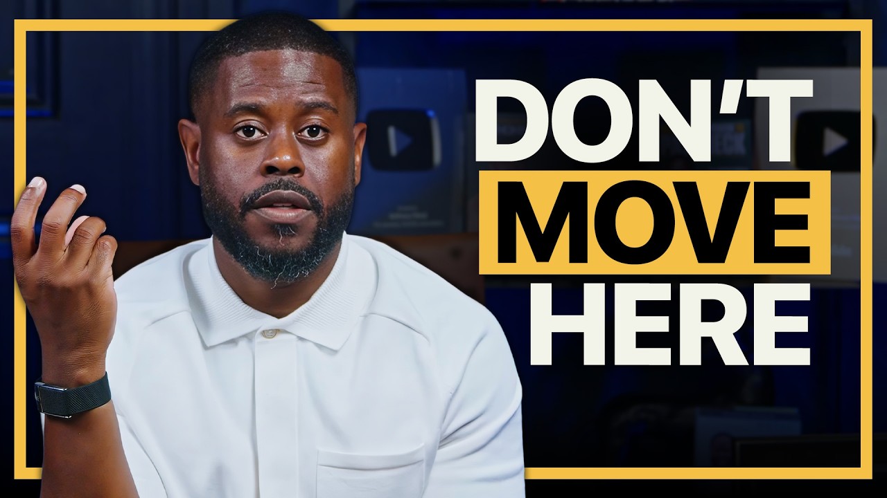 YouTube post by @anthonyoneal for moomoo. Caption reads: 10 Worst States to Live in If You Want to Get....