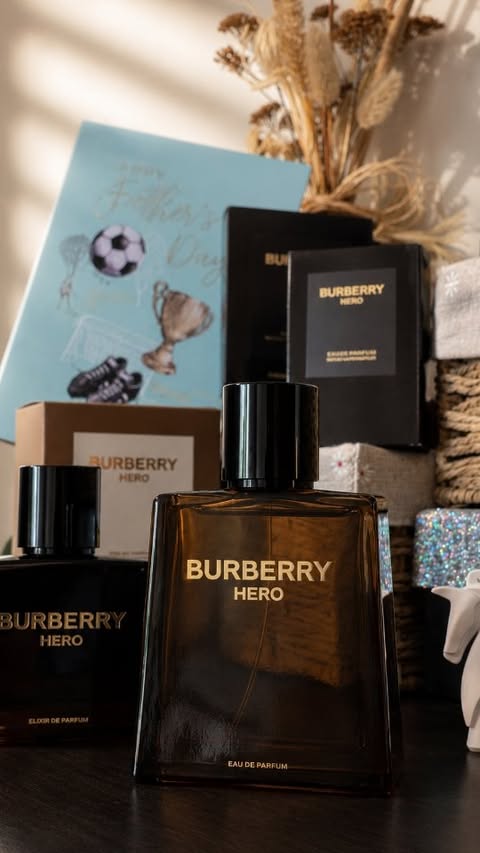 Instagram post by @elizabeth_rebecca_twins2020 for The Perfume Shop. Caption reads: [...] Father’s Day gifting made easy at....