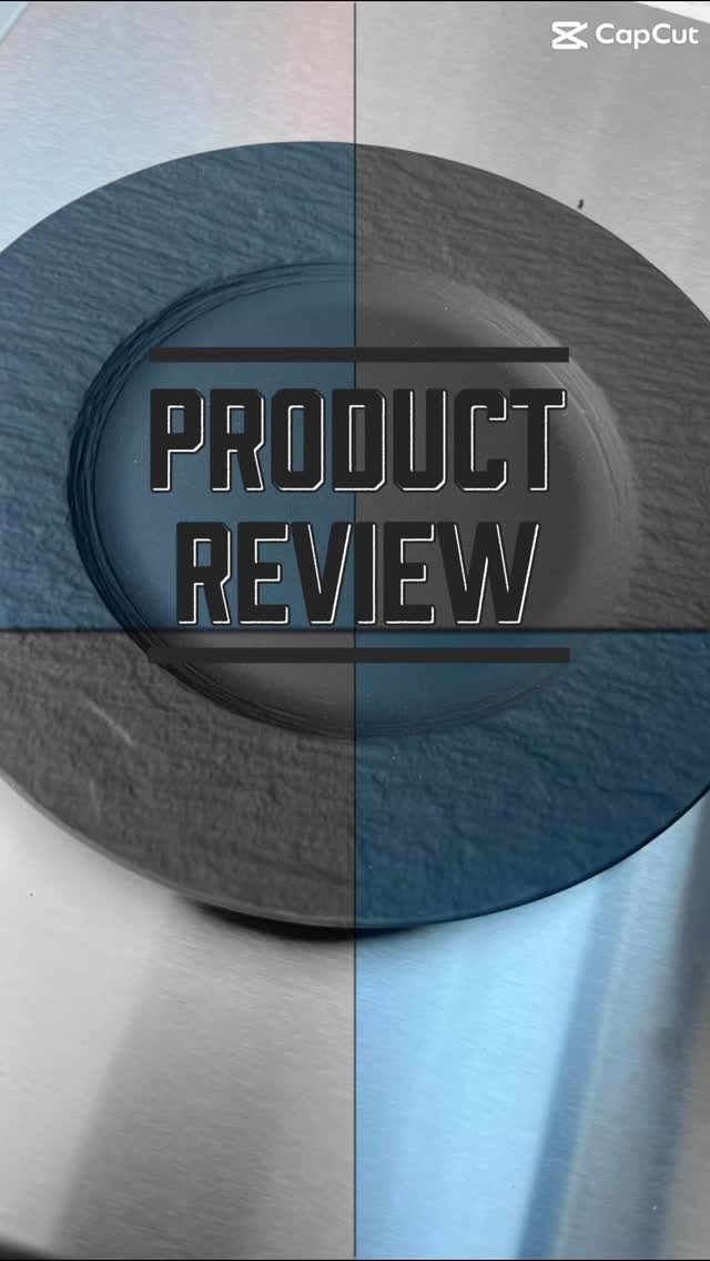 Instagram post by @sabcia83 for Villeroy & Boch. Caption reads: Breakfast plate in black porcelain from Villeroy &....