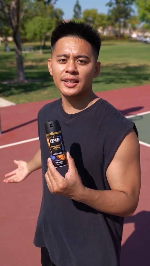 Instagram post by @mawcho for AXE. Caption reads: [...] to be a winner… Be more subtle with new AXE....
