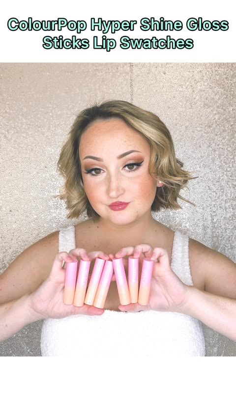Instagram post by @tiffany_schutte for ColourPop Cosmetics. Caption reads: [...] sharing some lip swatches of the....
