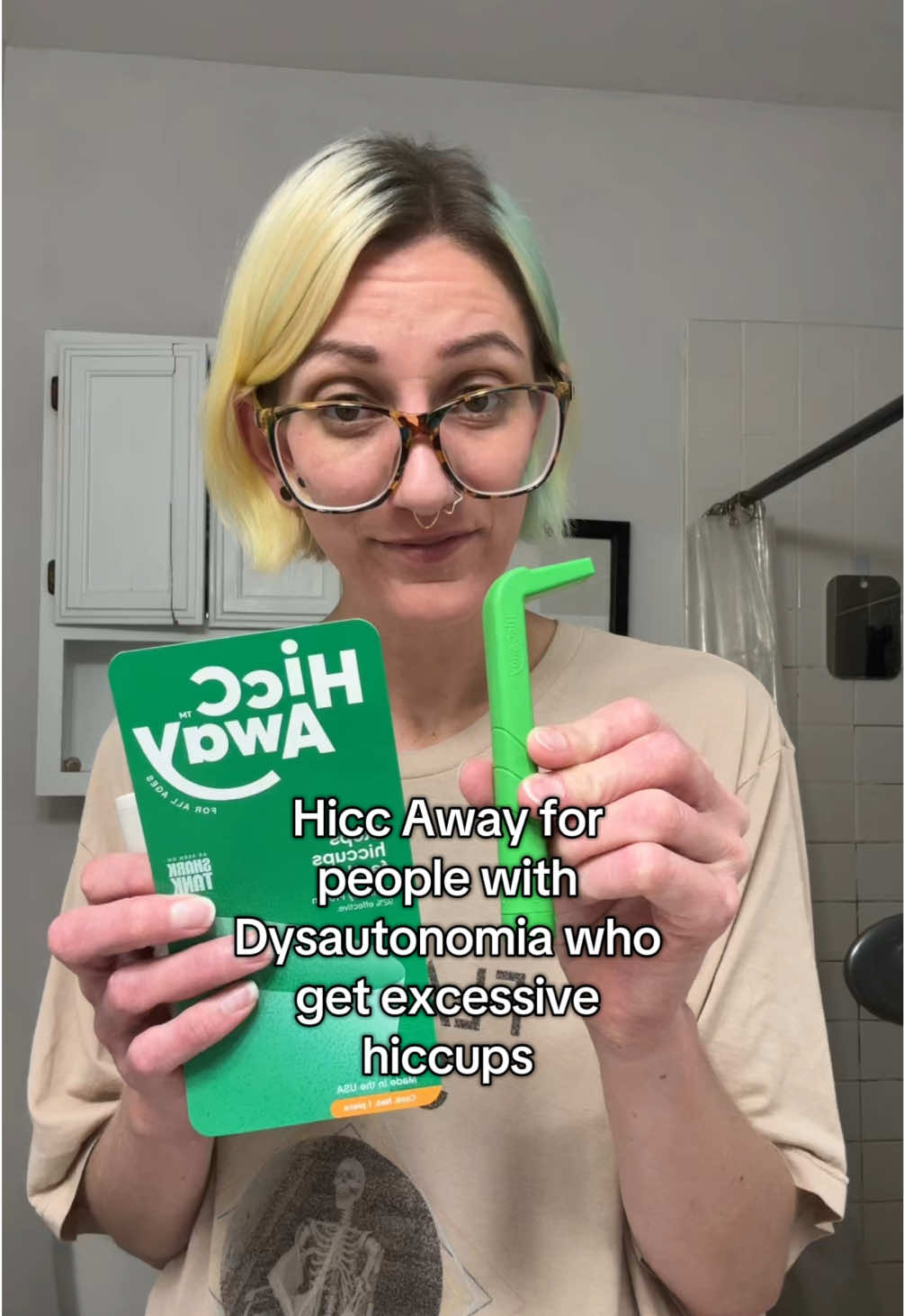 TikTok post by @microcatmachine for HiccAway. Caption reads: [...] that I have this new tool!!! Thank you....